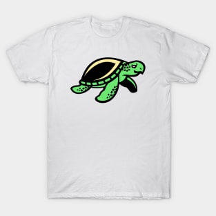 Green Chill Turtle Logo T-Shirt